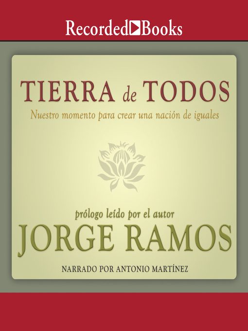 Title details for Tierra de todos (Temptress) by Jorge Ramos - Available